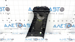 Ornamente montantă centrală BMW X2 F39 18-23, curea superioară, stânga, negru