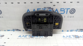 Подколенная опора пассажирского сиденья в сборе BMW X2 F39 18-23 кожа черная Sensatec, Sport, с подогревом и механизмом, под химчистку