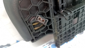 Suport genunchi complet pentru scaun șofer BMW X2 F39 18-23, piele neagră Sensatec, Sport, cu încălzire și mecanism