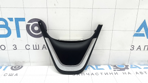 Накладка руля нижняя BMW X2 F39 18-23 черная с хромом, надломана