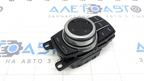 Joystick control spălare parbriz mare BMW X2 F39 18-23 pentru navigație, stratul de protecție s-a desprins