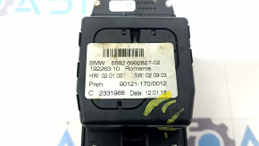 Joystick control spălare parbriz mare BMW X2 F39 18-23 pentru navigație, stratul de protecție s-a desprins
