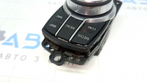 Joystick control spălare parbriz mare BMW X2 F39 18-23 pentru navigație, stratul de protecție s-a desprins
