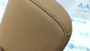 Подголовник 2 ряда правый Lexus ES 19-22 кожа светло-коричневый, царапины