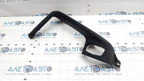 Ornament consolă centrală pentru joystick BMW X2 F39 18-23, piele neagră, curățabil chimic
