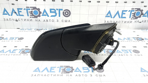 Зеркало боковое правое в сборе Ford Mustang mk6 15-23 3 пина, черное, не фиксируется зеркальный элемент