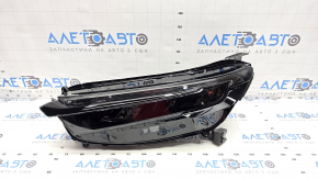 Фара передняя левая в сборе Honda CRV 23-26 LED с черным глянцевым молдингом, царапина на молдинге