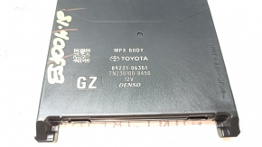MPX Body Computer Control Module Lexus ES 19-26