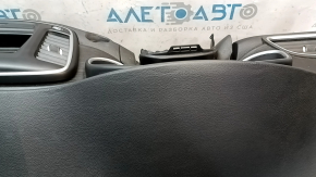 Торпедо передняя панель без AIRBAG Chrysler 200 15-17 черная, царапина, примятости