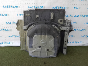 Portbagajul mașinii Toyota Camry v70 hibrid 18-24, găurit