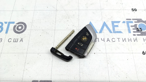 Ключ smart BMW X2 F39 18-23 4 кнопки, нет крышки, царапины, сколы, полез хром