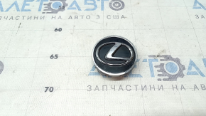 Центральный колпачок на диск Lexus ES 19-26 черный с хром обрамлением, 61/55мм