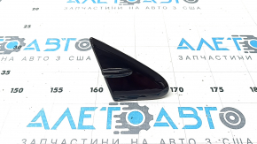 Треугольник заглушка двери внешний передний правый Lexus ES 19-26 черный глянец