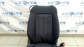Пассажирское сиденье Ford Mustang mk6 18-23 без AIRBAG, механическое, купе, черное, ткань, под химчистку