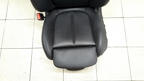 Водительское сиденье BMW X1 F48 16-22 с airbag, электро, подогрев, с памятью, кожа черная Sensatec, Sport, потрескана кожа