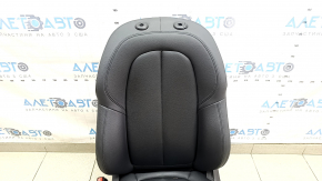 Водительское сиденье BMW X1 F48 16-22 с airbag, электро, подогрев, с памятью, кожа черная Sensatec, Sport, потрескана кожа