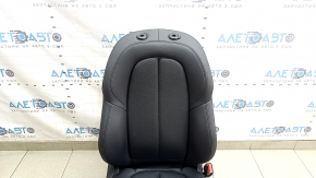 Пассажирское сиденье BMW X1 F48 16-22 с airbag, электро, подогрев, кожа черная Sensatec, Sport,