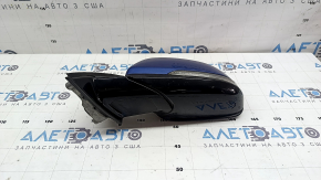 Зеркало боковое левое в сборе BMW X1 F48 16-22 5 пинов, поворотник, подогрев, автозатемнение, подсветка, автоскладывание, Shadow-Line, синее