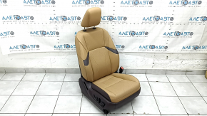 Пассажирское сидение Lexus ES 19-22 с airbag, электро, подогрев, вентиляция, кожа коричневая со светло-коричневой