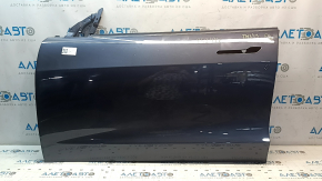 Дверь голая передняя левая Tesla Model 3 18-20 графит PMNG, царапина, скол краски