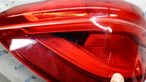Фонарь внешний крыло левый BMW X1 F48 16-19 LED, царапины, трещины под стеклом