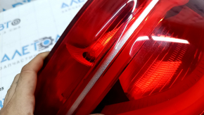 Фонарь внешний крыло левый BMW X1 F48 16-19 LED, царапины, трещины под стеклом
