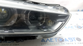 Фара передняя правая в сборе BMW X1 F48 16-19 LED, под полировку
