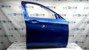 Дверь голая передняя правая BMW X1 F48 16-22 синий B45