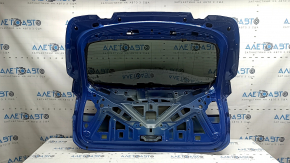 Дверь багажника голая со стеклом BMW X1 F48 16-22 синий B45