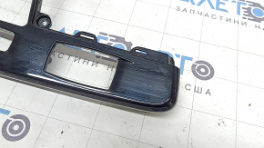 Ornament consolă centrală BMW X1 F48 16-19, negru lucios, uzat
