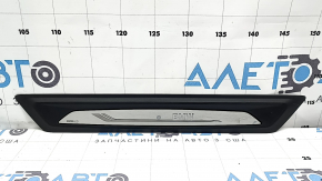 Накладка порога внешняя передняя левая BMW X1 F48 16-22 черная с LED подсветкой, M-sport