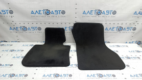 Set covorașe, material textil, BMW X1 F48 16-19, negru, antracit, curățabile chimic