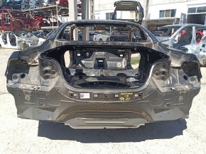 Задняя панель Ford Mustang mk6 15-23 2 части, купе, на кузове, черная