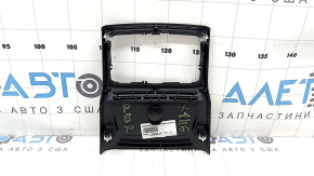 Ornament consolă centrală spate BMW X1 F48 19-22 negru, uzat