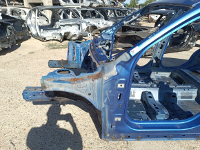 Четверть передняя левая BMW X1 F48 16-22 синяя, на кузове