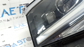 Фара передняя левая VW Atlas 21-23 LED, в сборе с хромом и блоком, под полировку