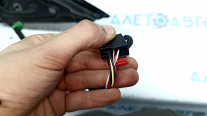 Зеркало боковое левое в сборе VW Atlas 21-23 6+2 пинов, поворотник, подогрев, BSM, белое