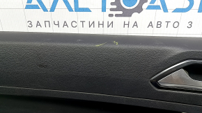 Ornament ușă, placă spate stânga, VW Tiguan 18-20, negru, elemente de fixare nelipite, zgârieturi, necesită curățare chimică