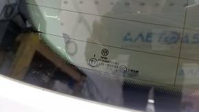 Дверь багажника голая со стеклом VW Atlas 21-23 белый LC9A, в клее