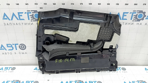 Picior torpilă pasager pentru BMW 5 F10 10-16 negru