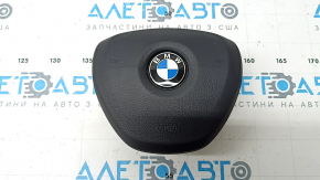 Подушка безопасности airbag в руль водительская BMW 5 F10 11-16 черная, Sport