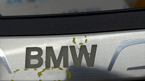 Накладка порога внешняя задняя правая BMW 5 F10 11-16 подсветка, тычки коррозия