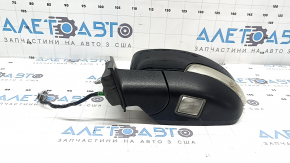 Зеркало боковое левое в сборе Ford C-max MK2 17-18 8 пинов, BSM, поворотник, подсветка, подогрев, черное