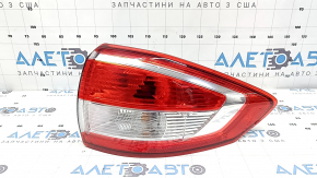 Фонарь внешний крыло правый Ford C-max MK2 17-18 рест, треснуто стекло
