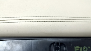 Подлокотник BMW 5 F10 11-16 кожа Nappa Elfenbein Weiss, царапины, под чистку