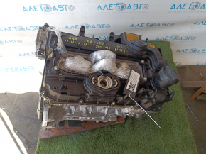 Двигатель BMW 5 F10 12-16 N20B20A, 61к, 11-11-11-11 без охладителя, помпы и корпуса масляного фильтра, оплавлена клапаная крышка и датчики