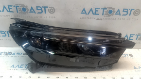 Фара передняя правая в сборе Honda CRV 23-26 LED с черным глянцевым молдингом, потертый молдинг