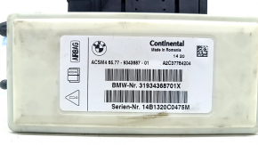 Modul de control al senzorului de impact de siguranță BMW 5 F10 11-16