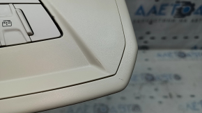 Плафон освещения передний в сборе Ford C-max MK2 13-18 под панораму, серый, надломаны крепления, царапины