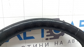 Руль голый Ford C-max MK2 13-18 кожа черный, с кнопками, протерт